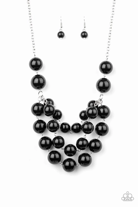 City Style Own Item Paparazzi Accessories ? Miss Pop-YOU-larity - Black Necklace?Flat Rate Ship $4.50?