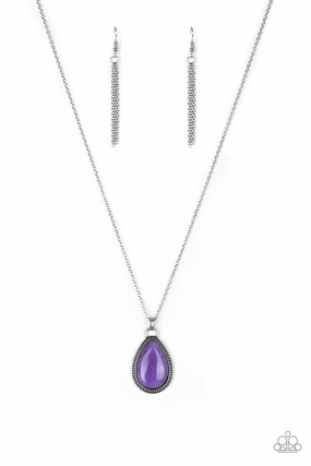 Cool Woman Paparazzi Accessories ? On The Home FRONTIER - Purple Necklace?Flat Rate Ship $4.50?