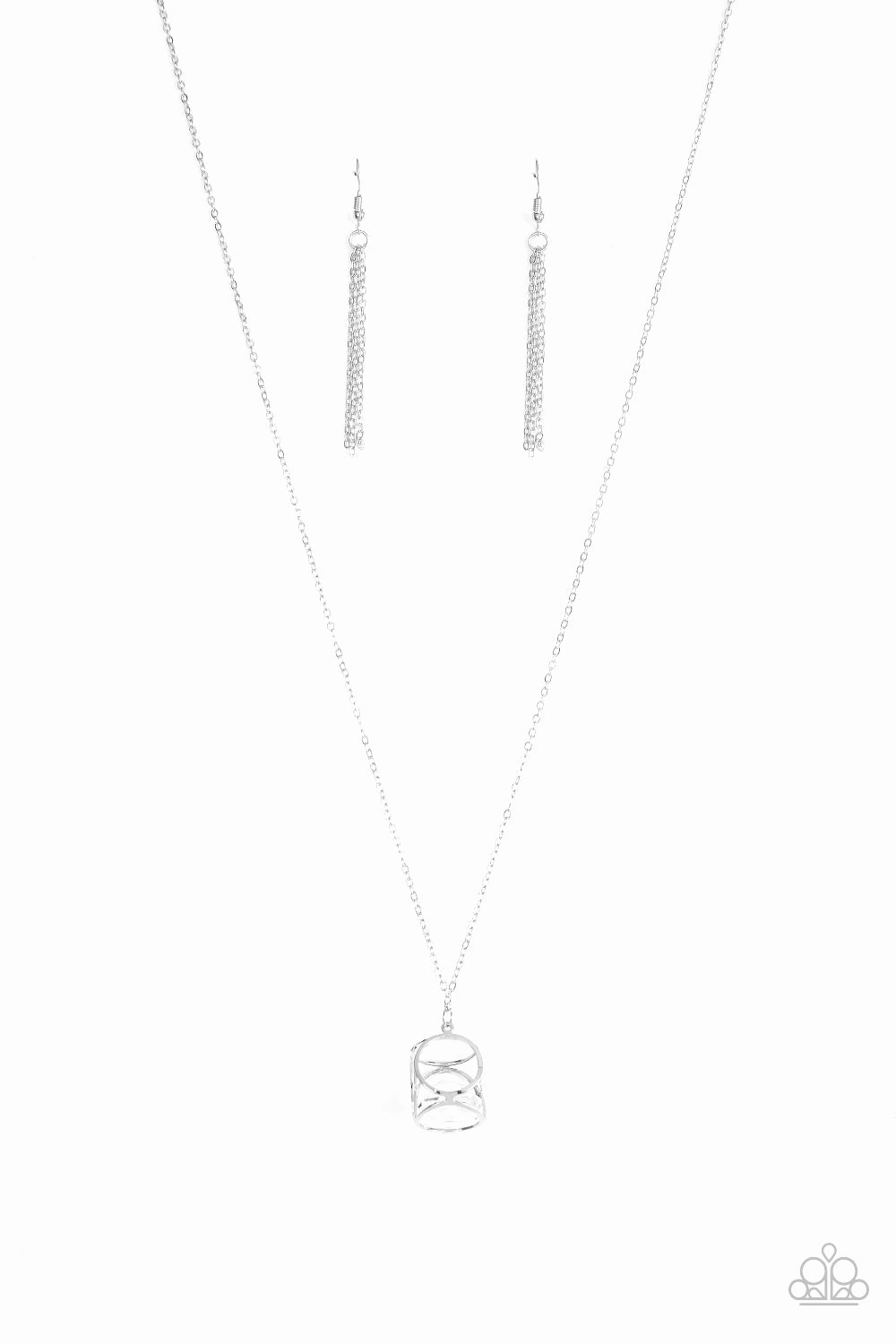 Paparazzi Accessories ? Pandoras Box - White Necklace?Flat Rate Ship $4.50? Fine Design