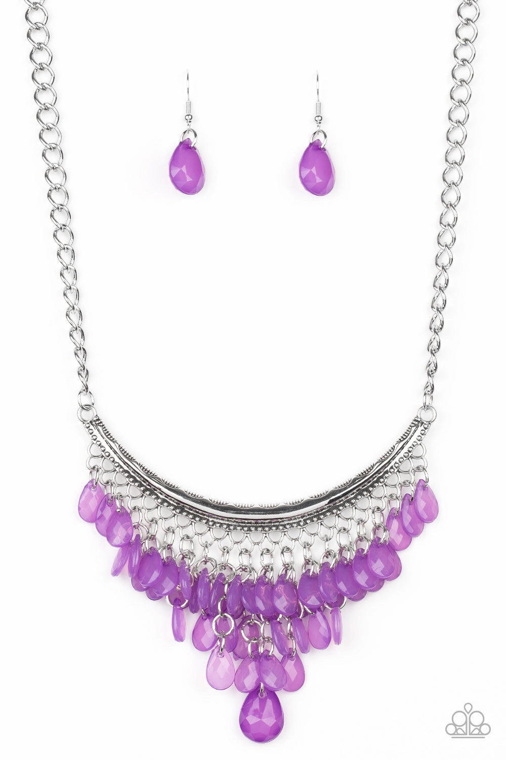Paparazzi Accessories ? Rio Rainfall - Purple Necklace?Flat Rate Ship $4.50? Handmade Design