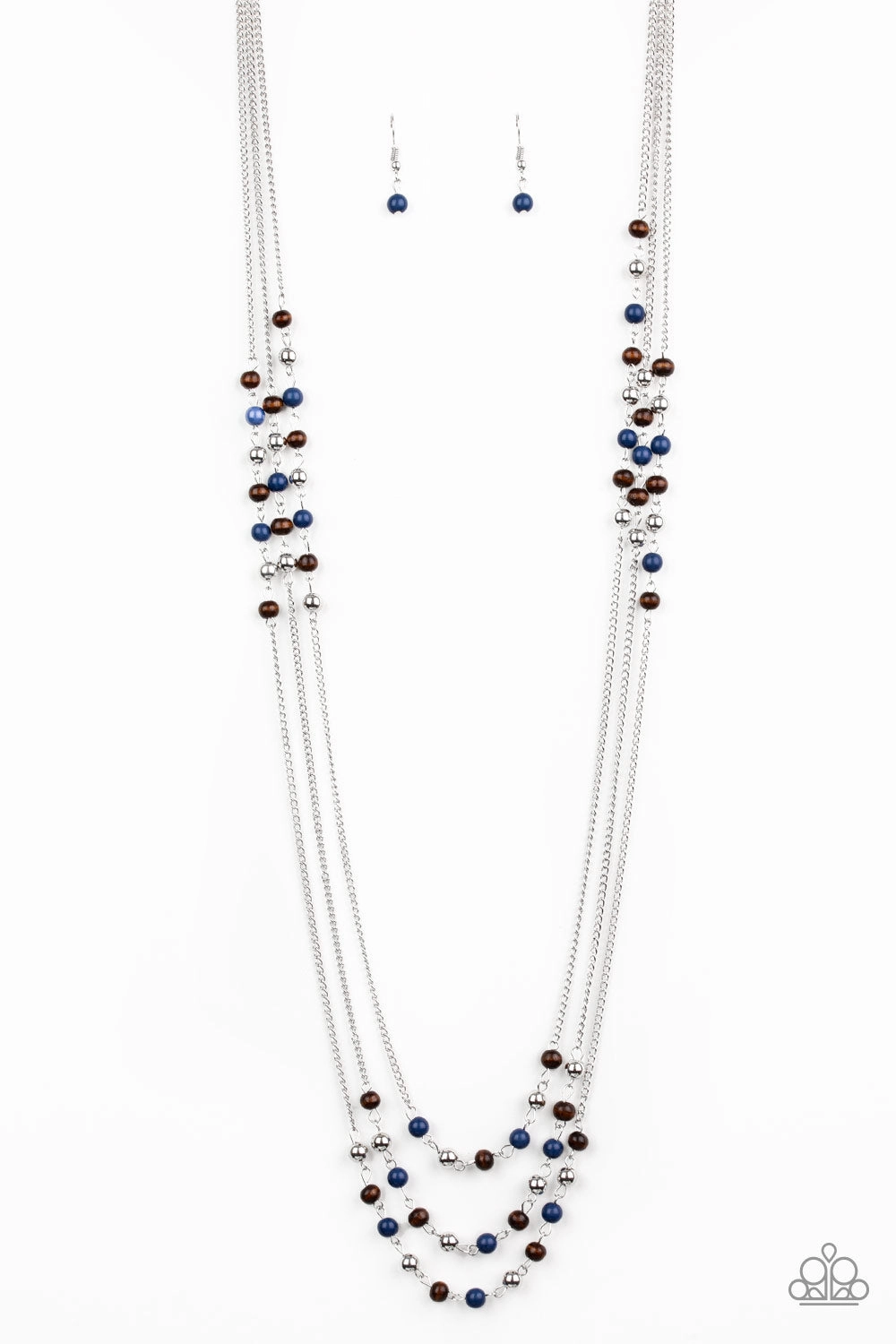 Paparazzi Accessories ? Seasonal Sensation - Blue Necklace?Flat Rate Ship $4.50? Personalized Ornament