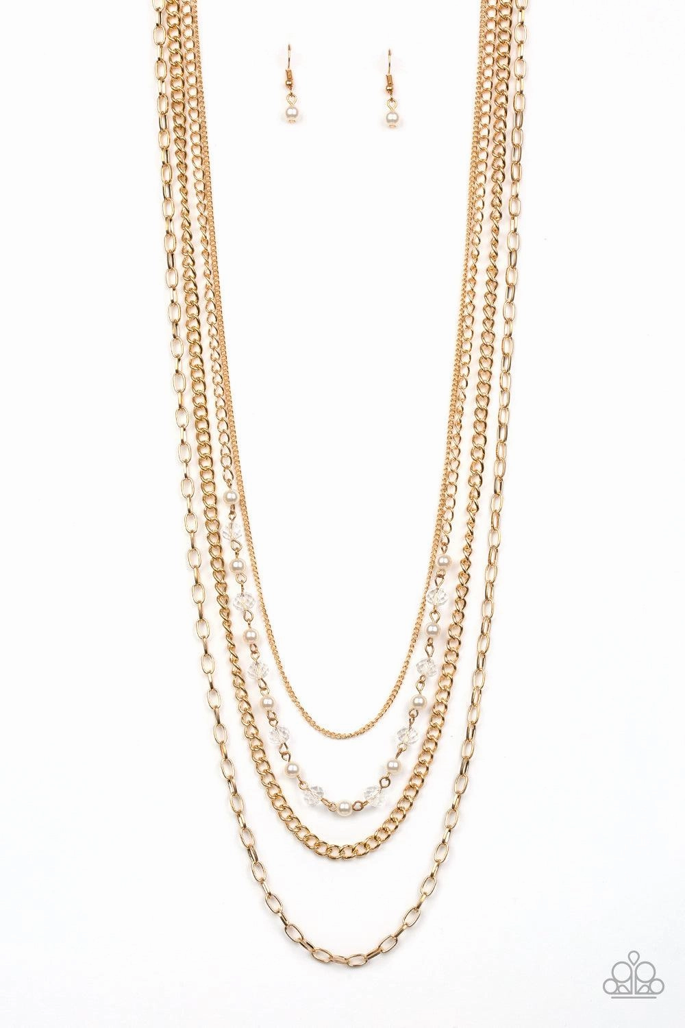 Paparazzi Accessories ? SoHo Sophistication - Gold Necklace?Flat Rate Ship $4.50? Ideal present