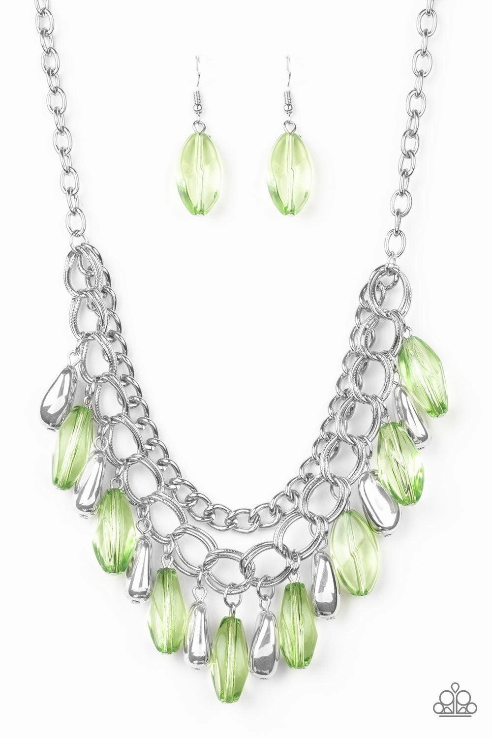 Fantastic Accessory Paparazzi Accessories ? Spring Daydream - Green Necklace?Flat Rate Ship $4.50?