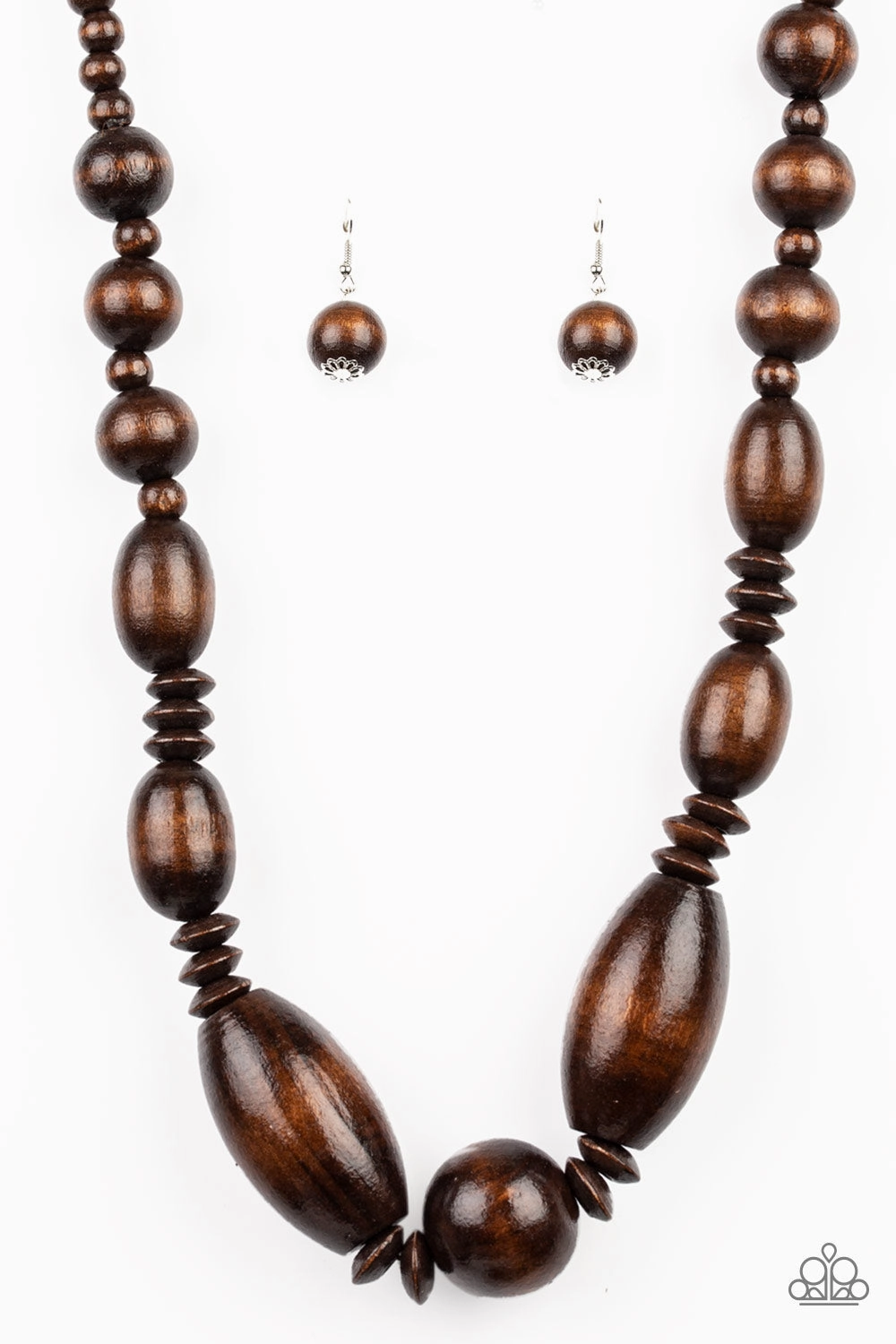 Historical Jewelry Paparazzi Accessories ? Summer Breezin - Brown Necklace?Flat Rate Ship $4.50?