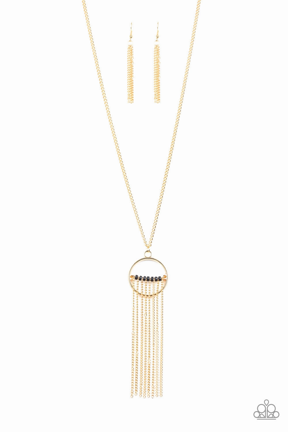 High-Quality Present Fashionable Gift Paparazzi Accessories ? Terra Tassel - Gold Necklace?Flat Rate Ship $4.50?