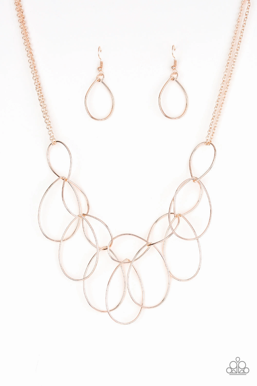 Premium item Creative Youth Paparazzi Accessories ? Top-TEAR Fashion - Rose Gold Necklace?Flat Rate Ship $4.50?