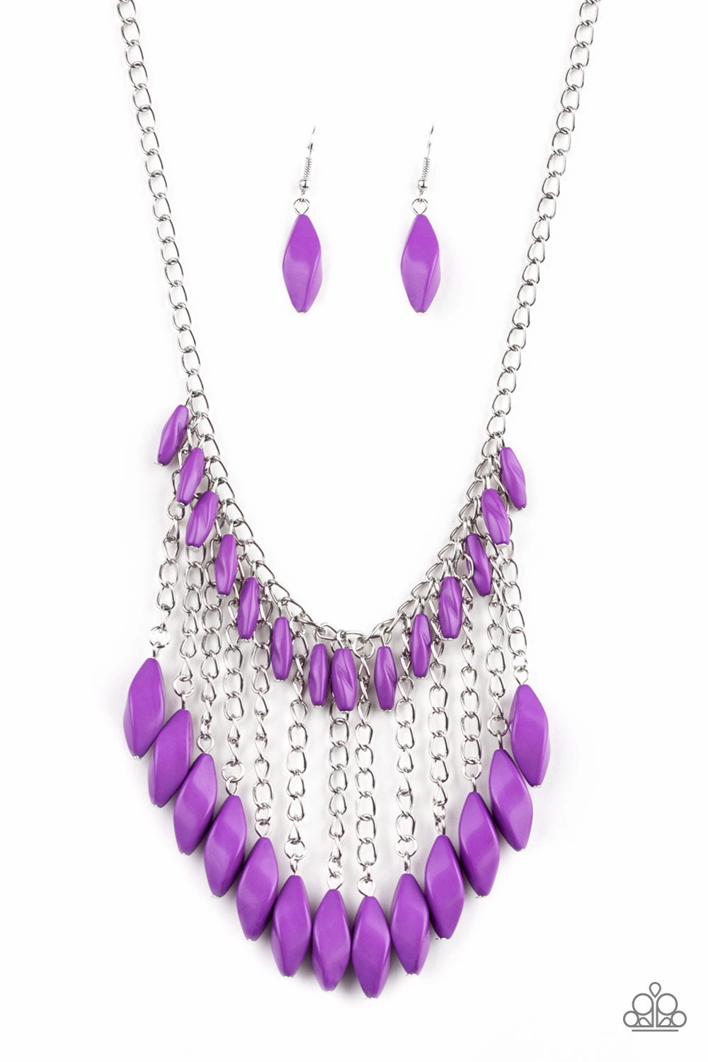 Paparazzi Accessories ? Venturous Vibes - Purple Necklace?Flat Rate Ship $4.50? Contemporary piece Exclusive Style