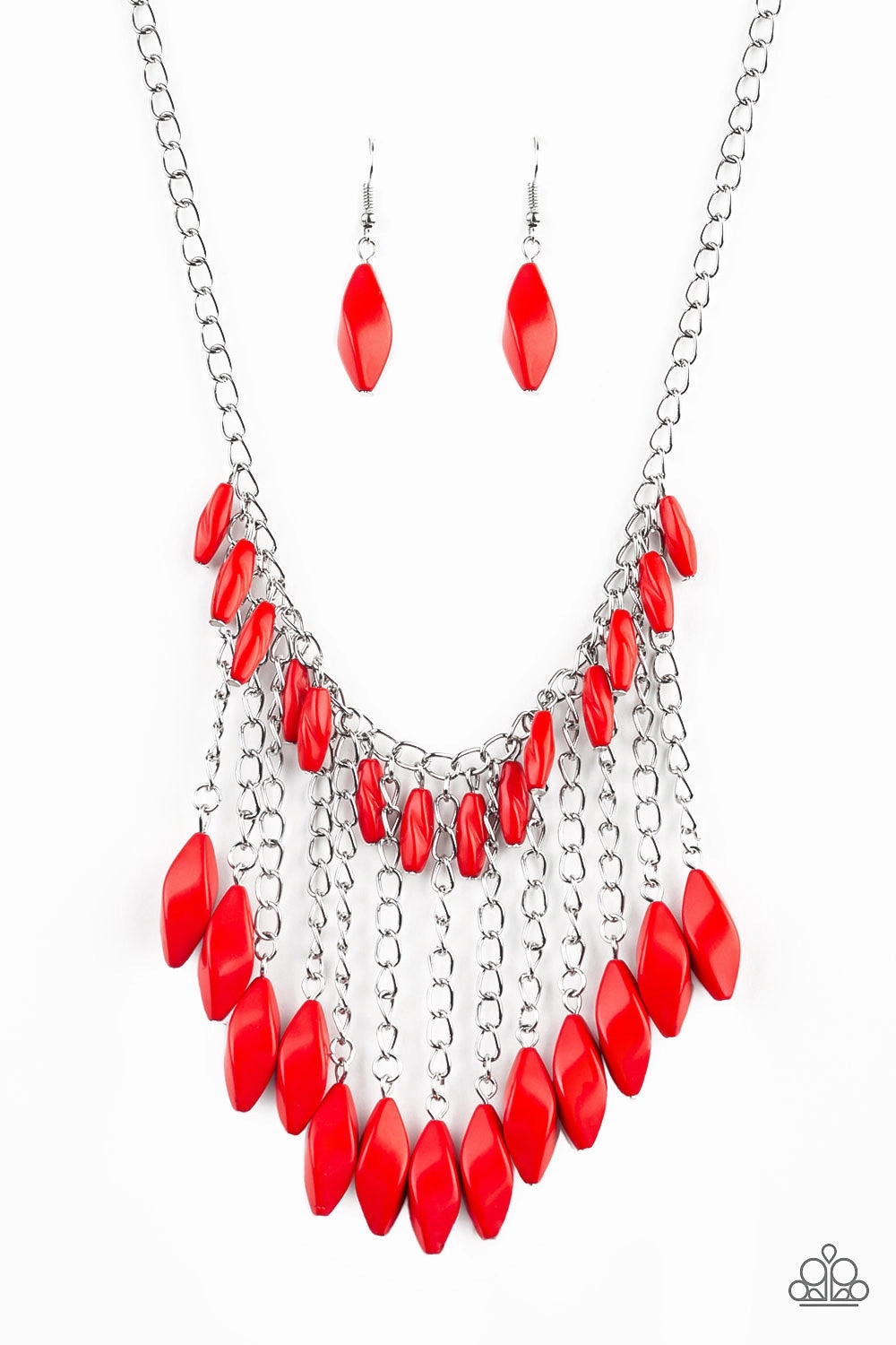 Paparazzi Accessories ? Venturous Vibes - Red Necklace?Flat Rate Ship $4.50? Cool Style Professional Style