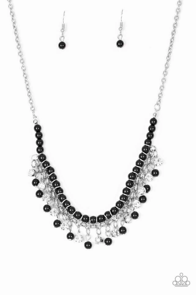 Paparazzi Accessories ?A Touch of CLASSY - Black Necklace?Flat Rate Ship $4.50? casual event
