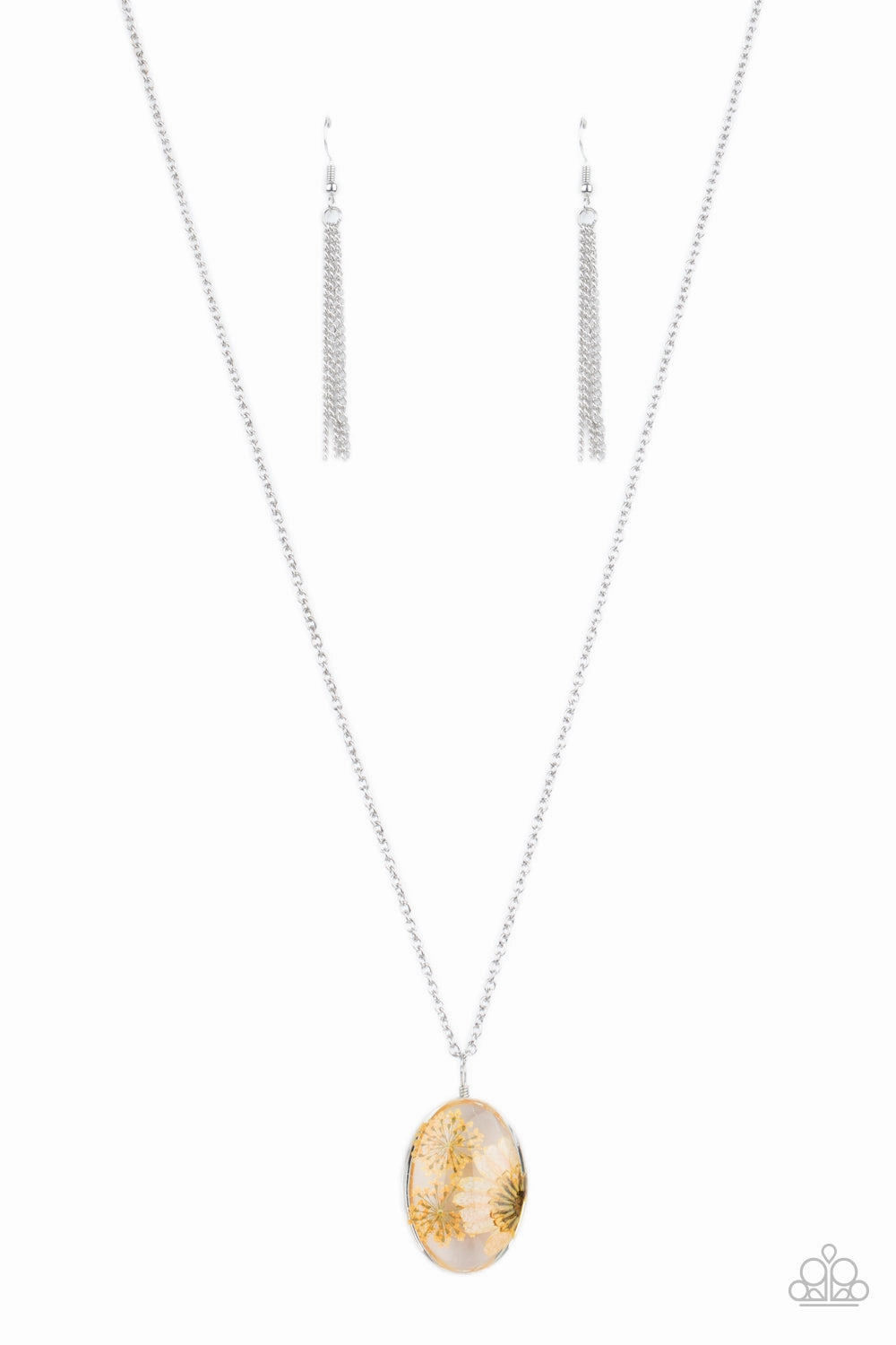 Conscious Piece Distinctive Adornment Paparazzi Accessories ?Boho Garden Parties - Orange Necklace?Flat Rate Ship $4.50?