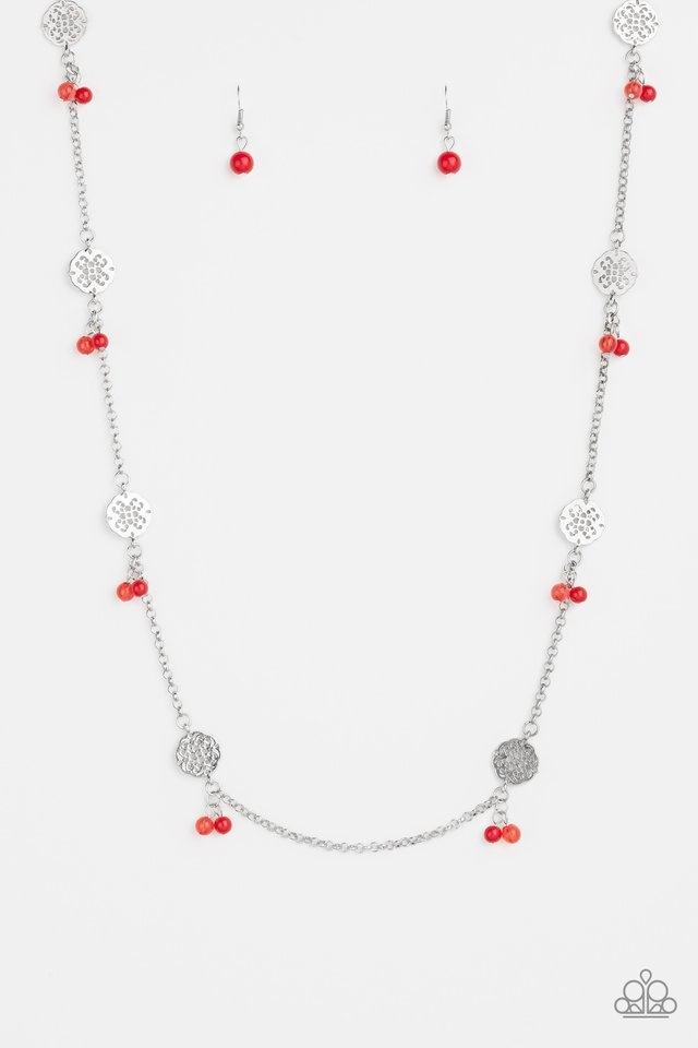 Glam Attire Paparazzi Accessories ?Color Boost - Red Necklace? Flat Rate Ship $4.50?