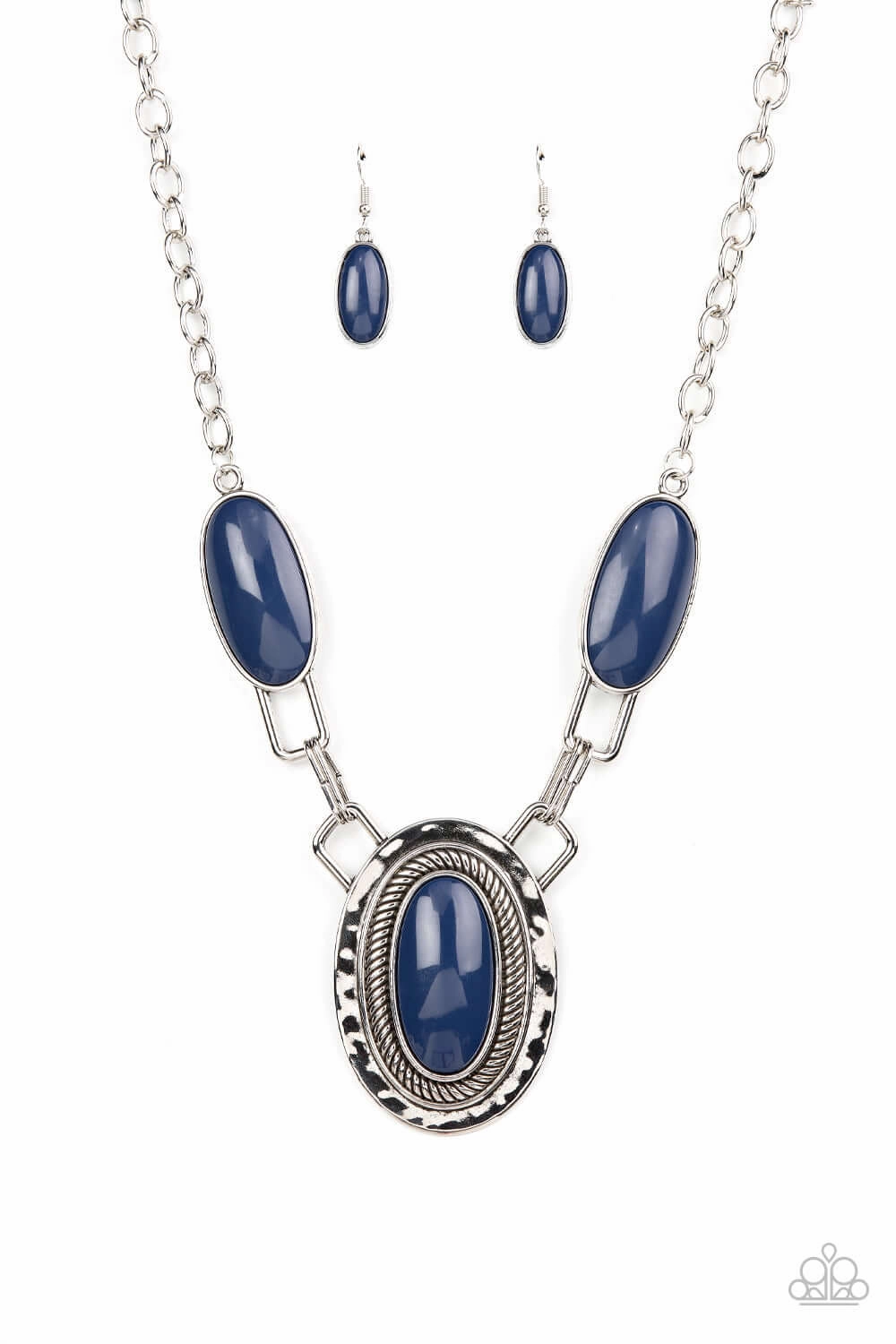 Lovely Jewelry Paparazzi Accessories ?Count to TENACIOUS - Blue Necklace? Flat Rate Ship $4.50?
