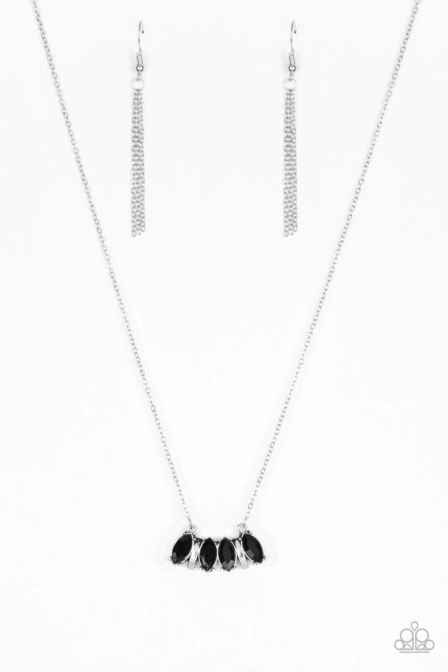 Celebratory Piece Paparazzi Accessories ?Deco Decadence - Black Necklace? Flat Rate Ship $4.50?