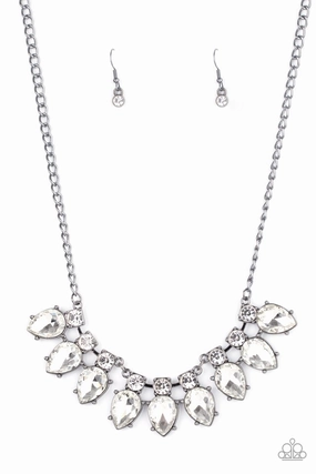 Elegant Evenings Paparazzi Accessories ?Extra Enticing - Black Necklace? Flat Rate Ship $4.50?