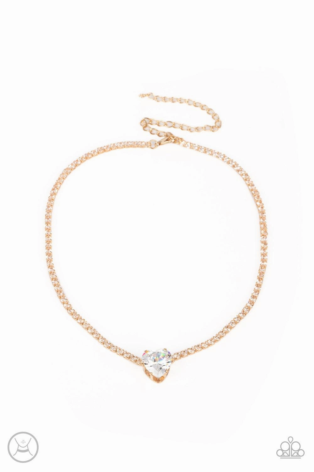 Paparazzi Accessories ?Flirty Fiance- Gold Necklace? Flat Rate Ship $4.50? All Occasion Special Occasion Item