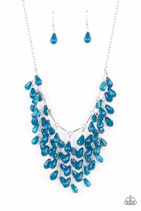 Amazing Item Paparazzi Accessories ?Garden Fairytale - Blue Necklace? Flat Rate Ship $4.50?
