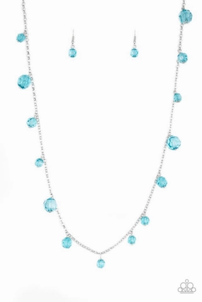 Paparazzi Accessories ?GLOW-Rider - Blue Necklace? Flat Rate Ship $4.50? Elegant Charm