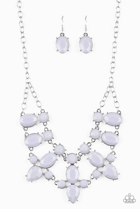 Paparazzi Accessories ?Goddess Glow - Silver Necklace? Flat Rate Ship $4.50? Premium Ornament Career Jewelry