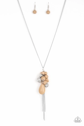 Paparazzi Accessories ?Its A Celebration - Brown Necklace? Flat Rate Ship $4.50? Graceful Spirit Fashion Mix