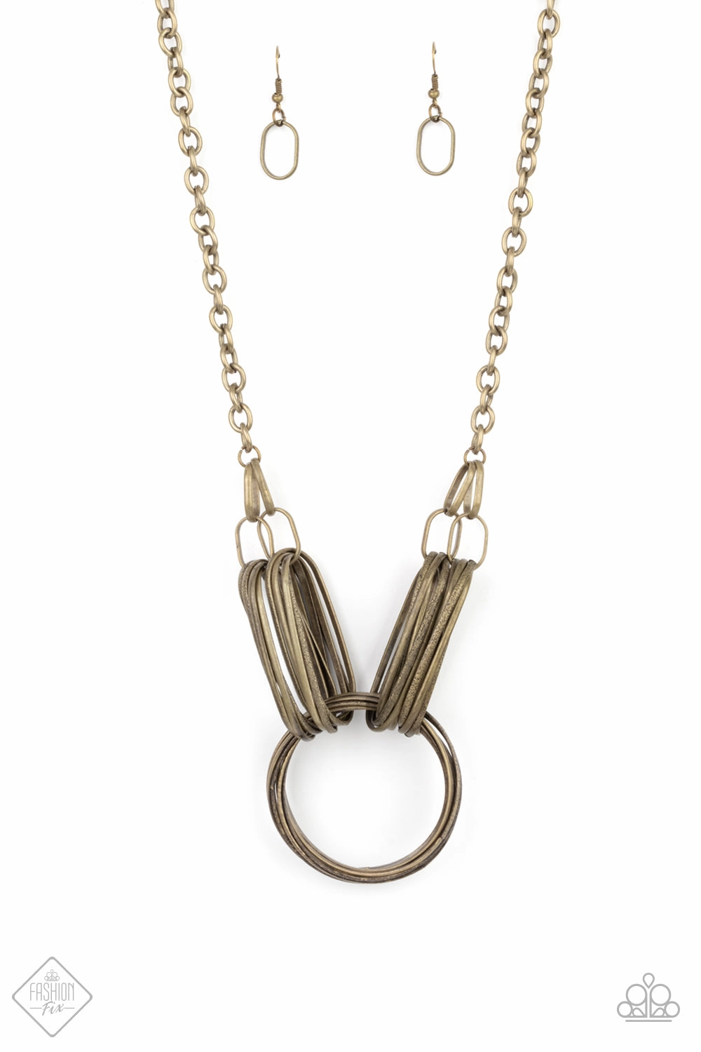 Fine Present Petite Present Paparazzi Accessories ?Lip Sync Links - Brass Necklace? Flat Rate Ship $4.50?