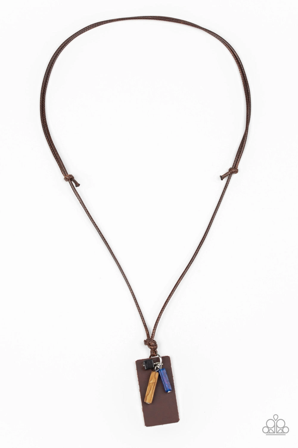 Paparazzi Accessories ?Mens Mountain Scout - Brown Necklace ? Flat Rate Ship $4.50? High-End Adornment Trendy Design