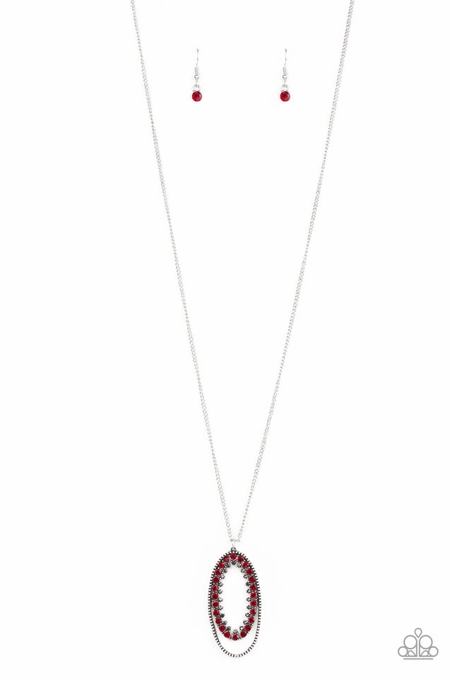 Affordable Ornament Paparazzi Accessories ?Money Mood - Red Necklace? Flat Rate Ship $4.50?