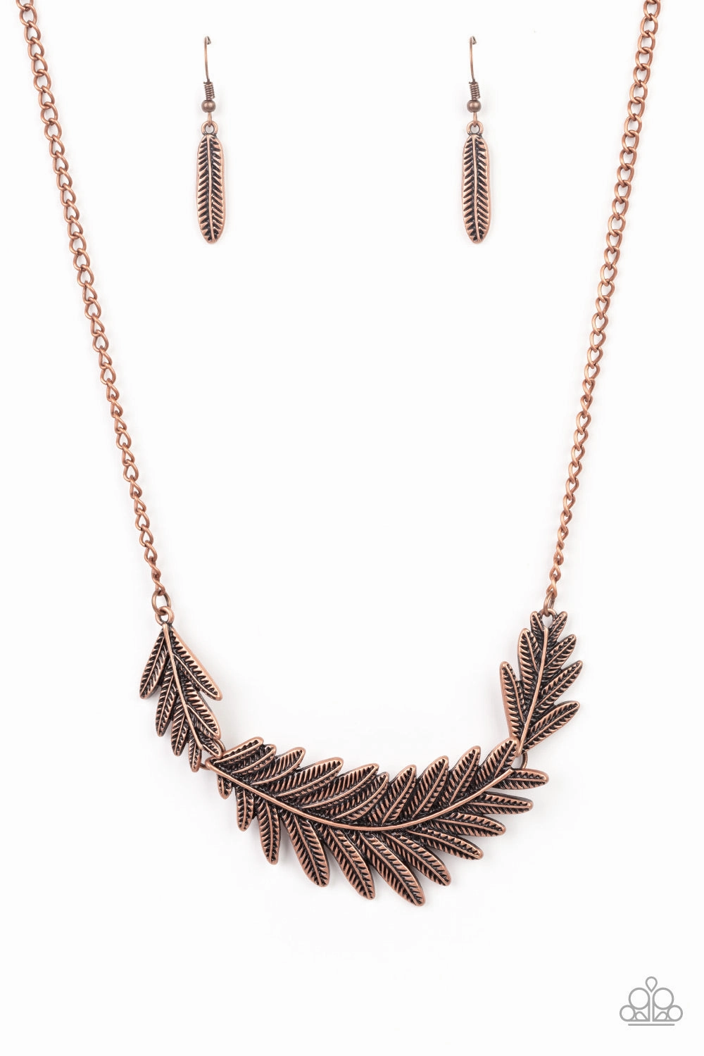 Paparazzi Accessories ?Queen of the QUILL - Copper Necklace?Flat Rate Ship $4.50? Public Jewelry Classic Lady