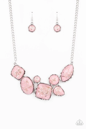 Paparazzi Accessories ?So Jelly - Pink Necklace?Flat Rate Ship $4.50? Trendy Gift