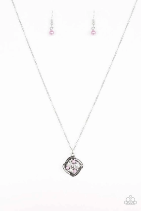 Paparazzi Accessories ?Speaking Of Timeless - Purple Necklace? Flat Rate Ship $4.50? Comfortable Adornment