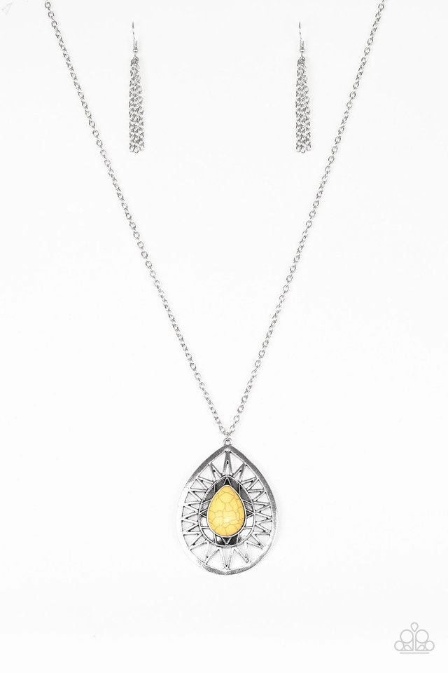 Everyday Accessory Paparazzi Accessories ?Summer Sunbeam - Yellow Necklace? Flat Rate Ship $4.50?