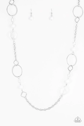 Holiday Pearl Accessory Paparazzi Accessories ?Very Visionary - White Necklace? Flat Rate Ship $4.50?