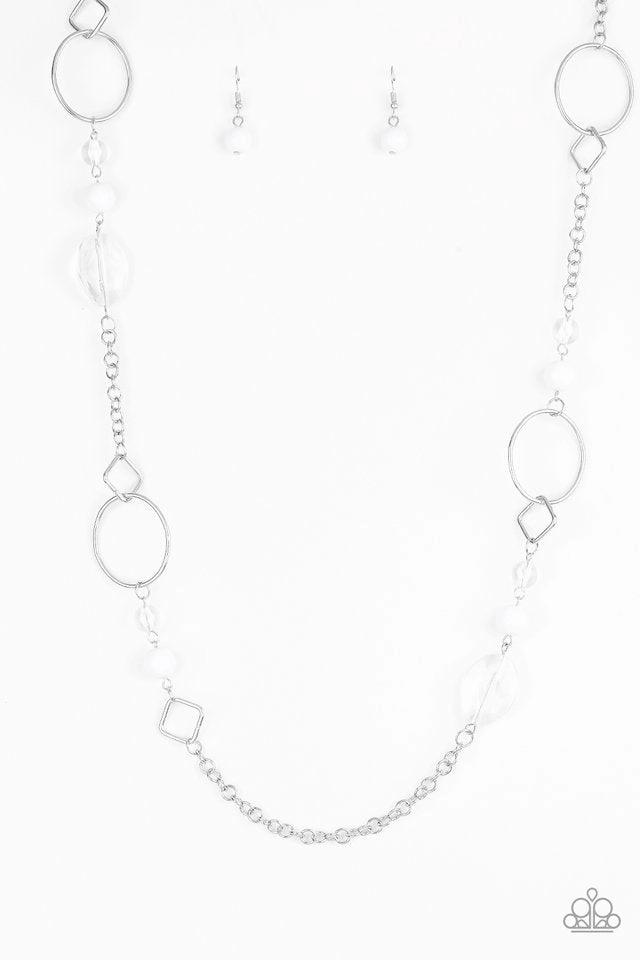 Holiday Pearl Accessory Paparazzi Accessories ?Very Visionary - White Necklace? Flat Rate Ship $4.50?