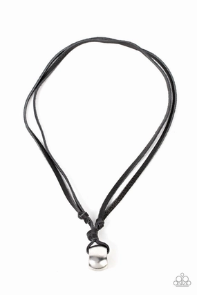 Paparazzi Accessories ?Winslow Wrangler - Black Necklace? Flat Rate Ship $4.50? Romantic Accent