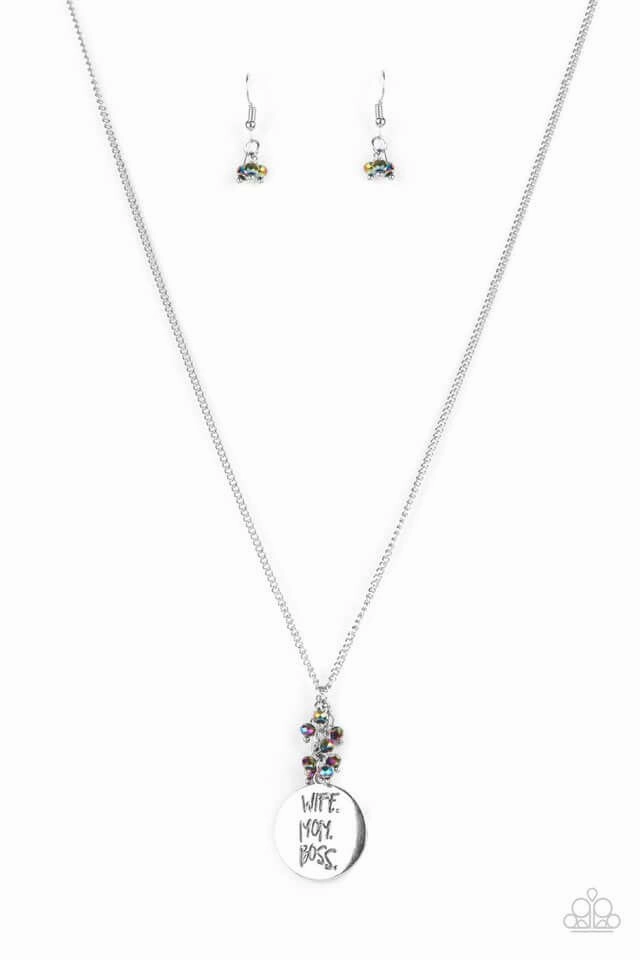 Father??s Day Vacation Piece Paparazzi Accessories ?Words To Live By - Multi Necklace? Flat Rate Ship $4.50?v