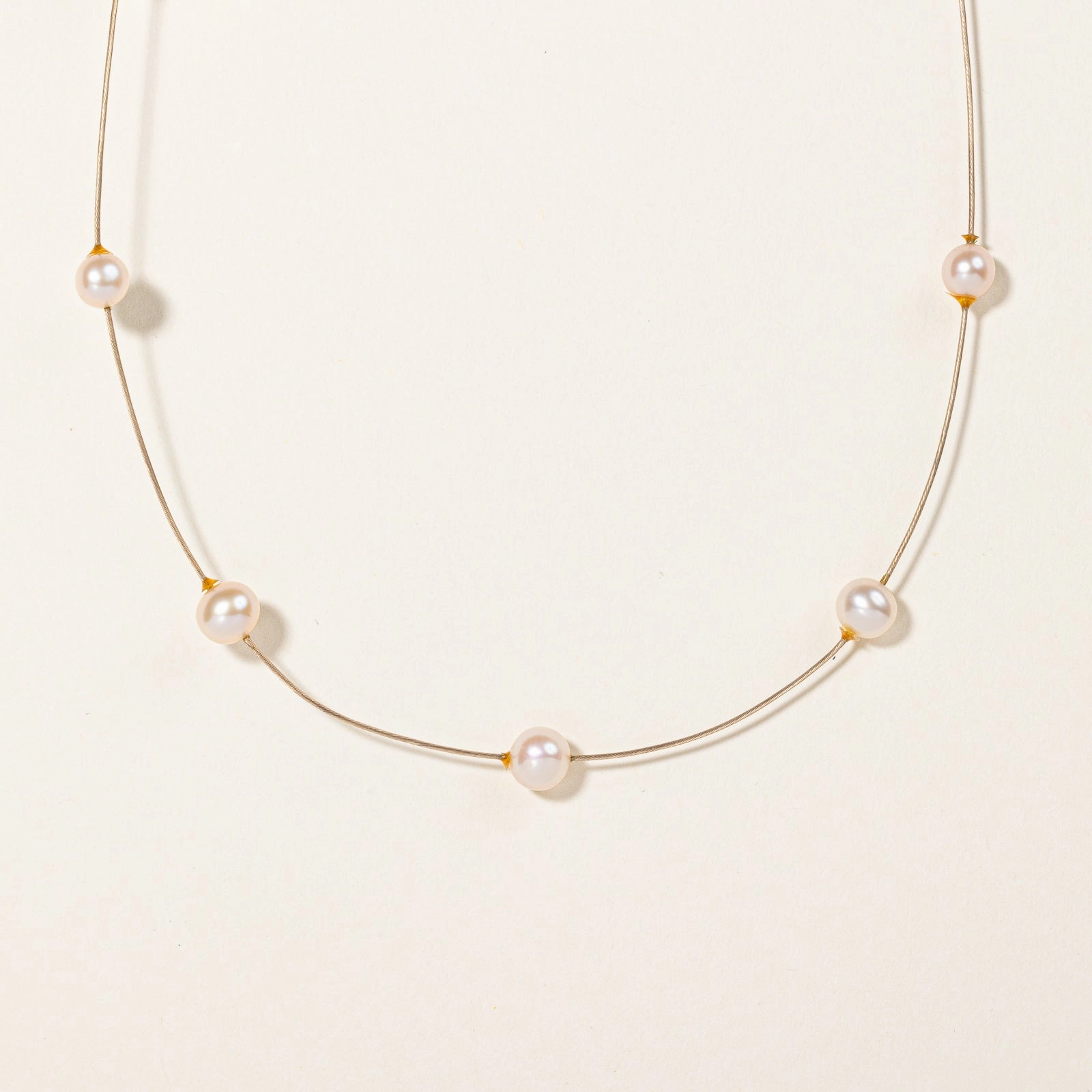 Pearl Choker Necklace | 16" | Exquisite Detailing Timeless Accessories