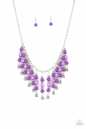 Paparazzi Accessories ? Your SUNDAES Best - Purple Necklace?Flat Rate Ship $4.50? Versatile Accessory