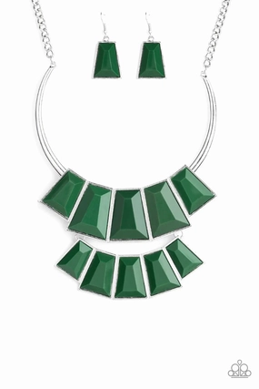Paparazzi Accessories ? Lions, TIGRESS, and Bears - Green Necklace?Flat Rate Ship $4.50? Anniversary Style