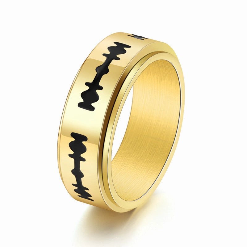 Personalized Tungsten Ring Anniversary Rings For Men Pure Touch
