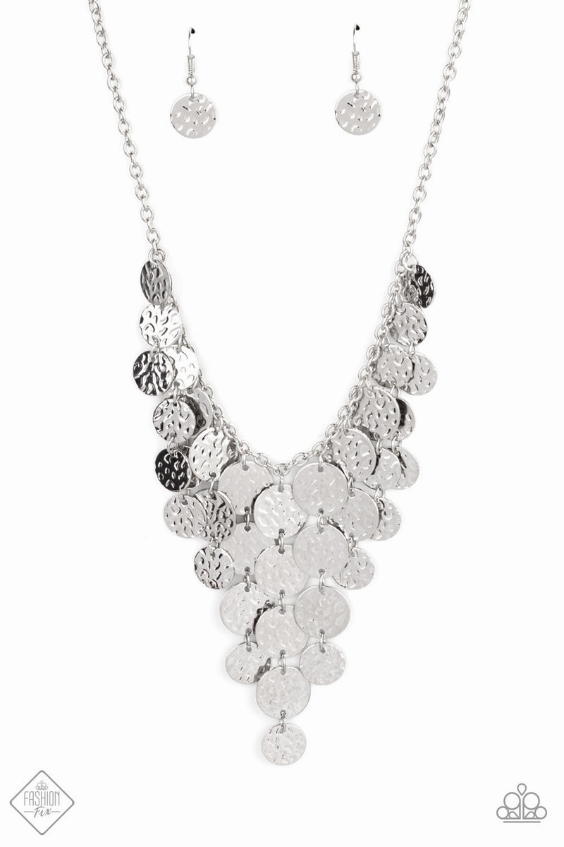 Mother??s Gift Paparazzi Accessories ?Spotlight Ready - Silver Necklace? Flat Rate Ship $4.50?
