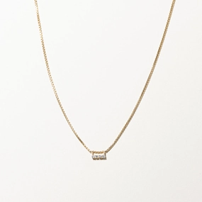 Precious Craft Pastel Light Diamond Box Chain | 0.06ctw | 15"|