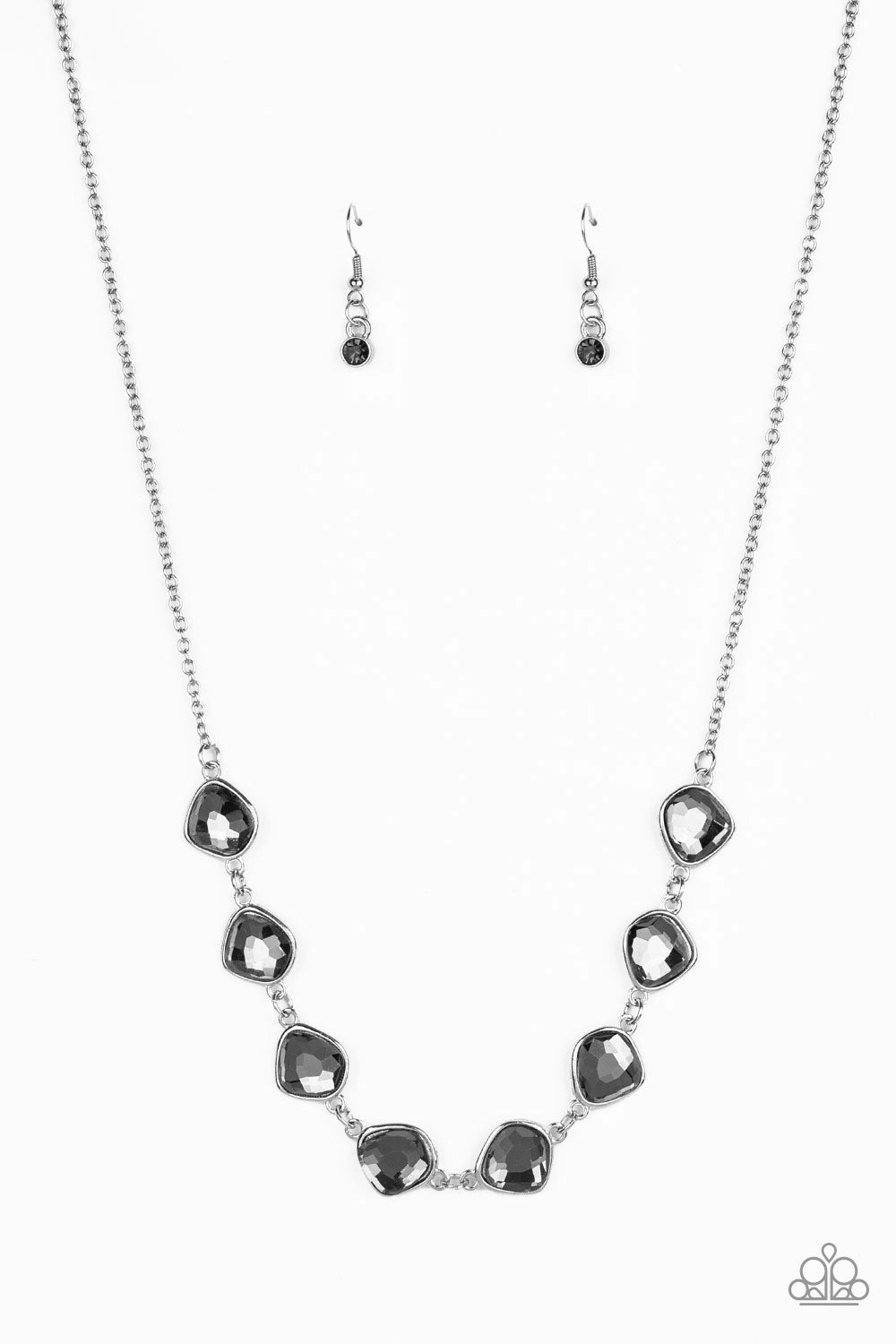 Social Event Fashionable Design Paparazzi Accessories ? The Imperfectionist - Silver Necklace?Flat Rate Ship $4.50?