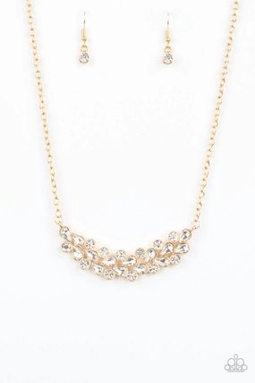 Everyday Gift Glam Gift Paparazzi Accessories ? Special Treatment - Gold Necklace?Flat Rate Ship $4.50?