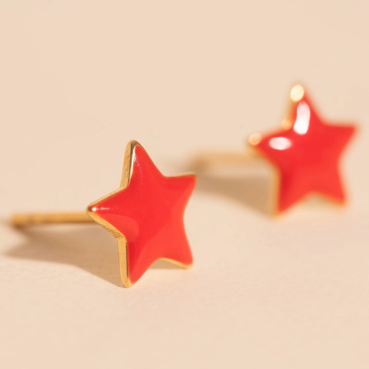 Enchanted Detail Star Spangled Stud Earrings