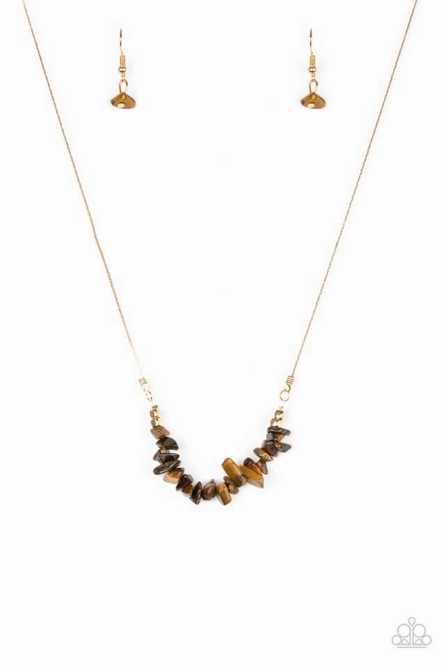 Durable Present Paparazzi Accessories ?Back To Nature - Brown Necklace? Flat Rate Ship $4.50?