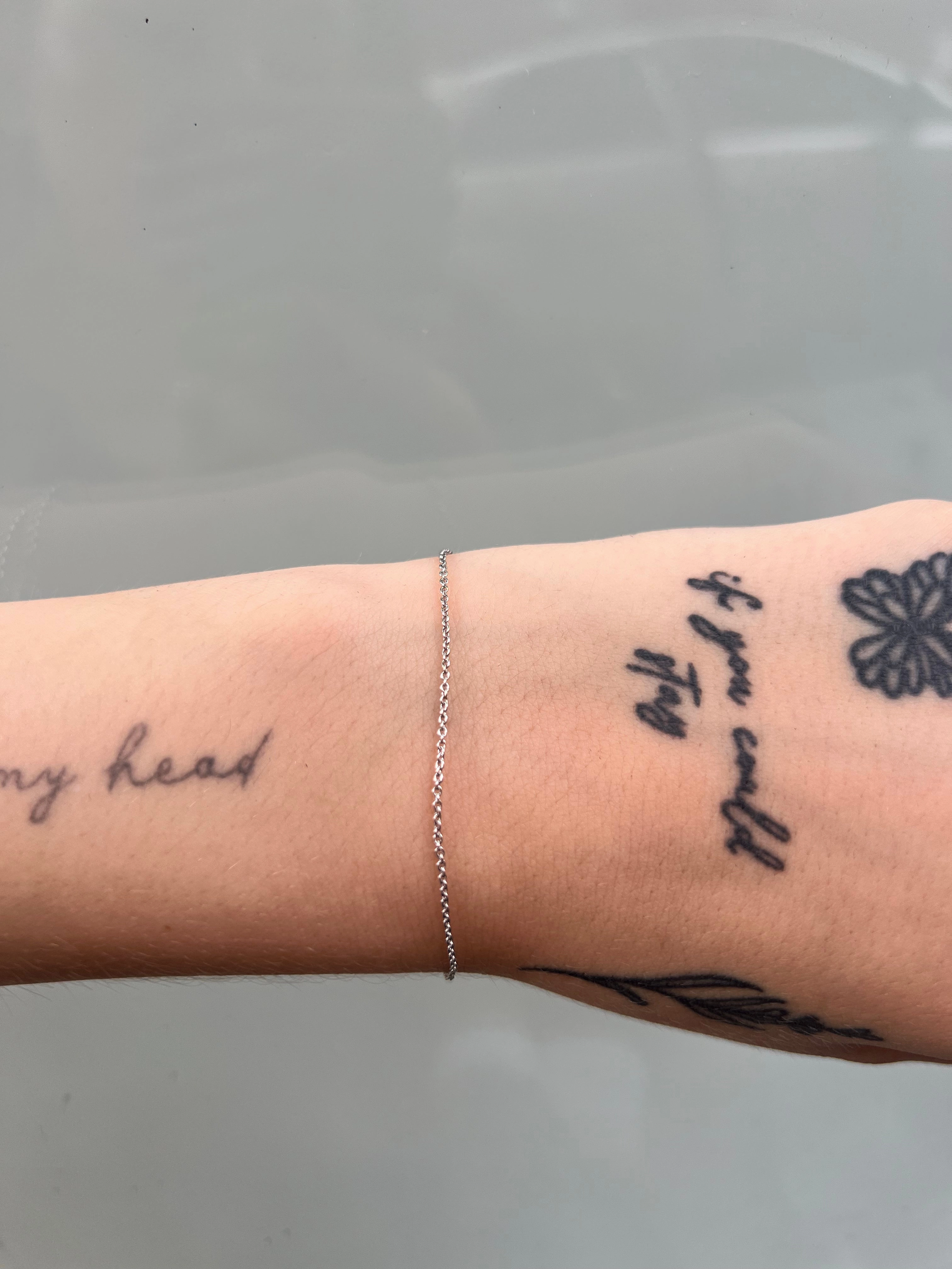 Trendy Touch Infinite Tie Platinum