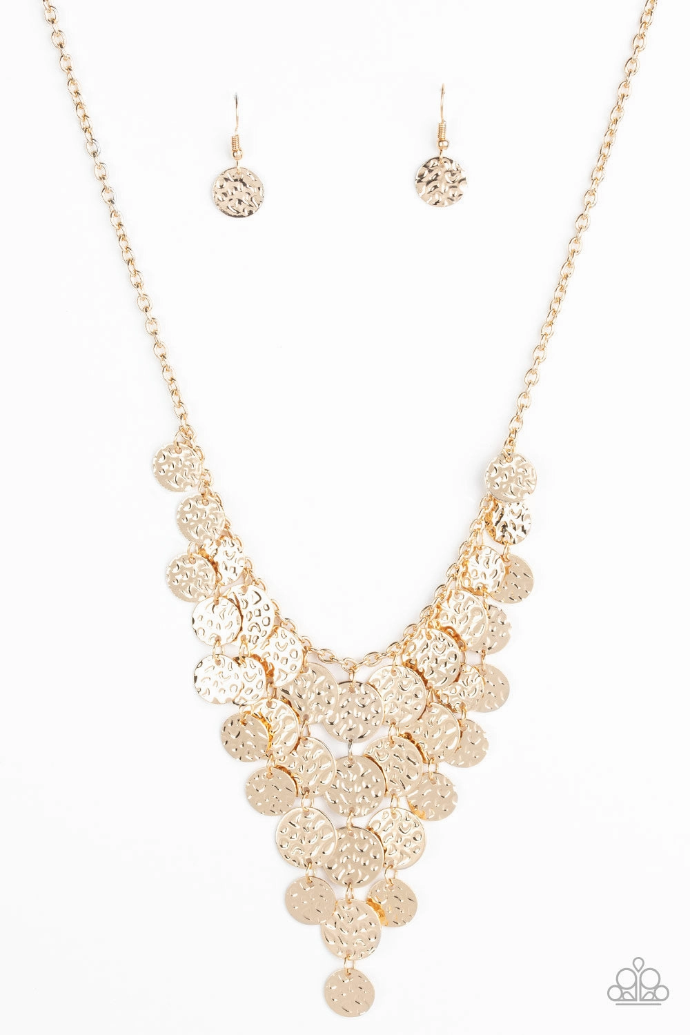 Paparazzi Accessories ? Spotlight Ready - Gold Necklace?Flat Rate Ship $4.50? Open Air Summer Festival Piece