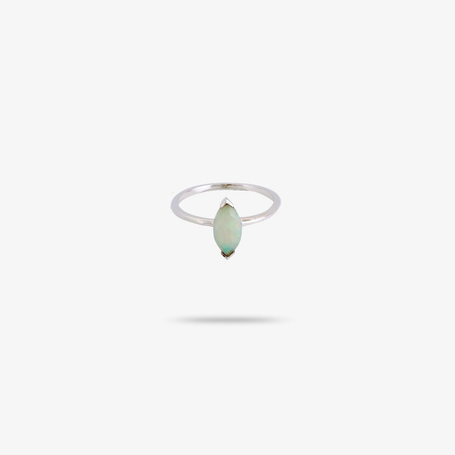 Chic Art Amare Wear Ethiopia Opal Marquise Solitaire Ring