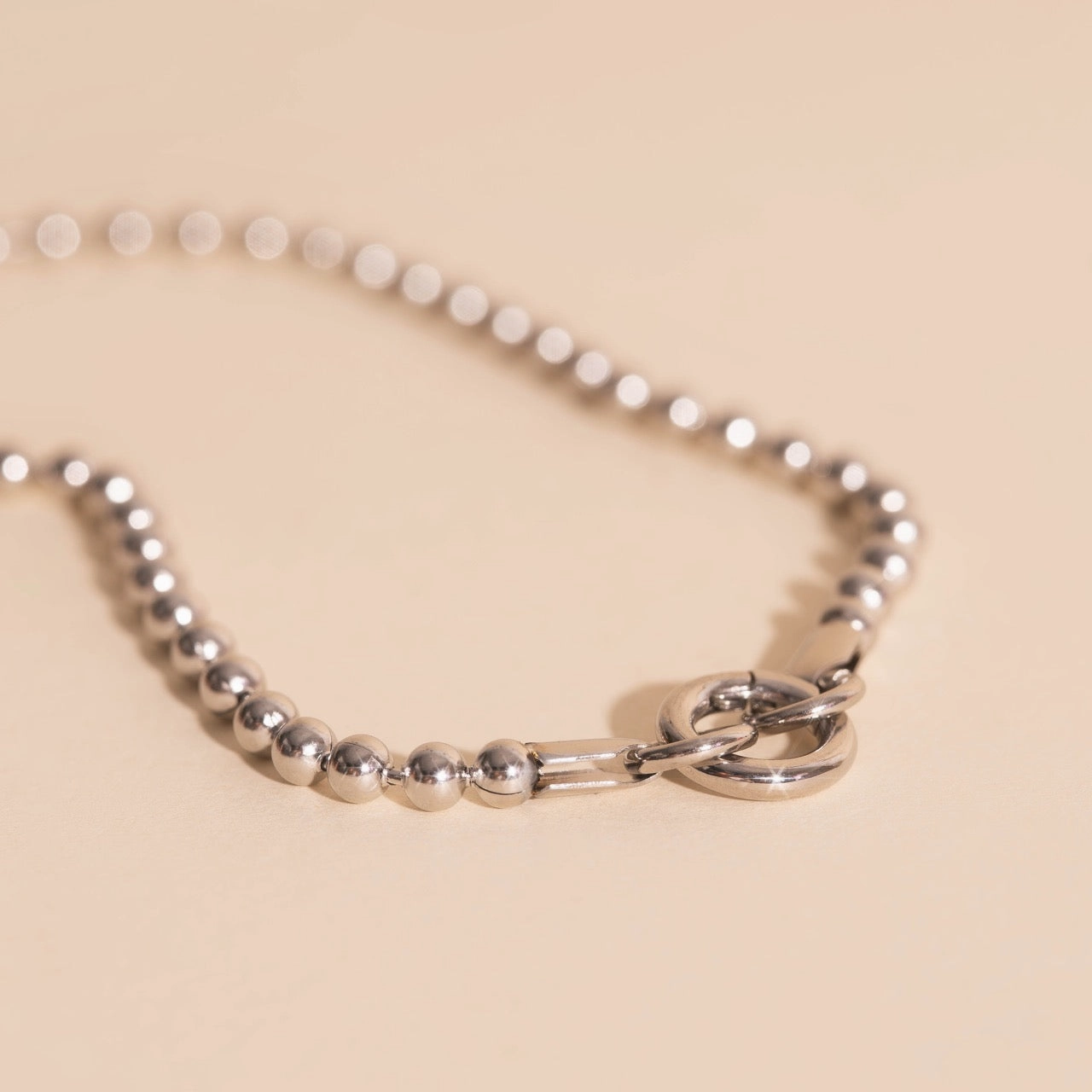 Ball Chain Necklace Distinctive Style Pieces