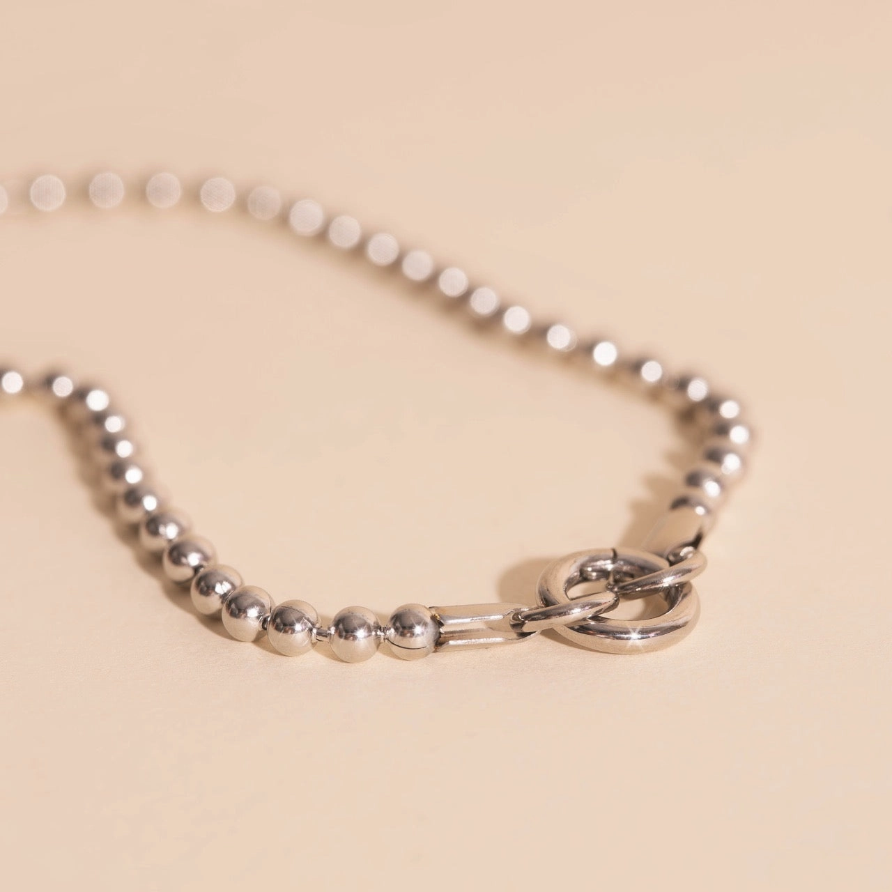 Timeless Accent Ball Chain Necklace