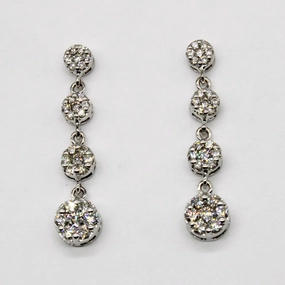 Diamond Drop Earrings | 0.60ctw | Luxury Glow